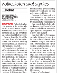 folkeskolen Kim Hjerrild Alternativet